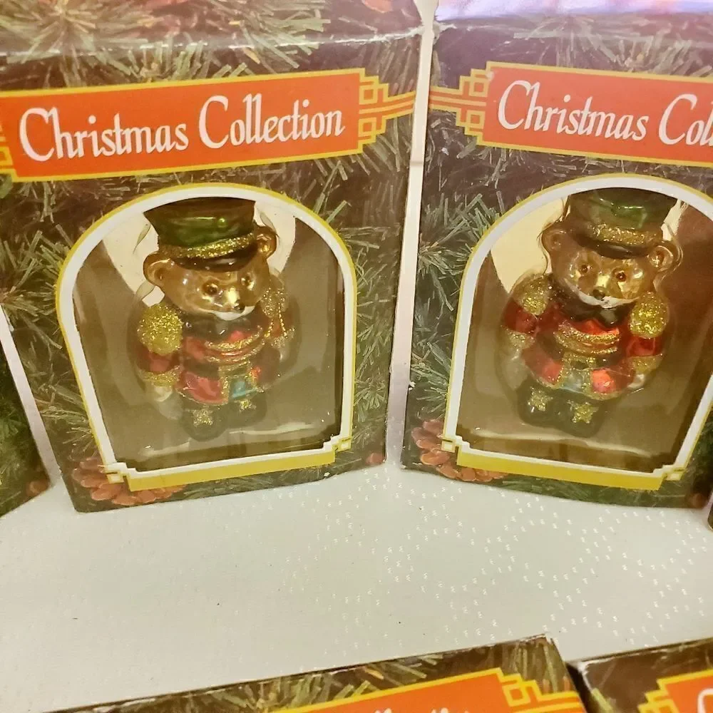 Vintage Christmas Collection Figurine Ornaments